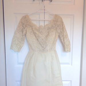 Vintage 1962 wedding dress